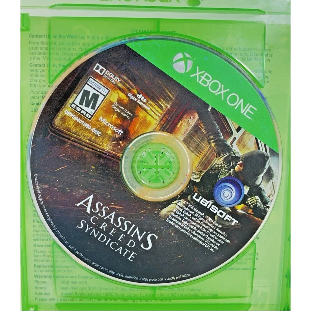 Assassin's Creed: Syndicate Microsoft Xbox One 2015 Ubisoft Tested